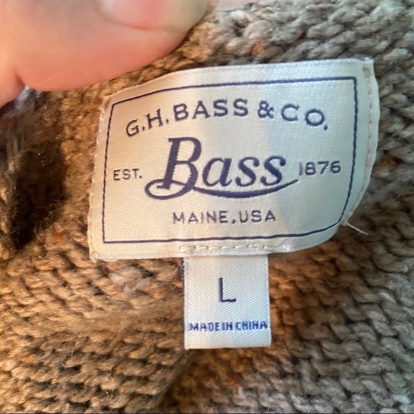 G.H. Bass‎ & Co. cardigan  sweater - Picture 5 of 7